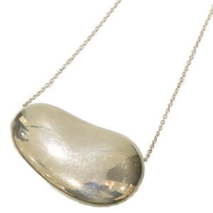 Tiffany Co Peretti Bean Necklace Sterling Silver bag rare of jewelry